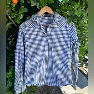 Brandy Melville Checkered Button Up